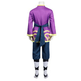 Kids Children Game Princess Peach: Showtime! 2024 Peach Purple Outfits Cosplay Costume Halloween Carnival Suit